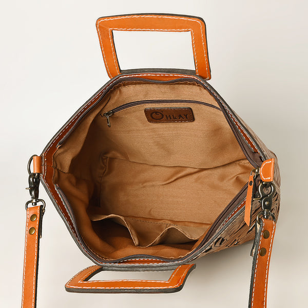 LC-KBG324B Tote Genuine Leather women bag western Bag