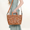 LC-KBG324B Tote Genuine Leather women bag western Bag
