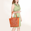 KBG338 Tote Genuine Leather women bag western Bag