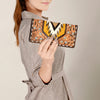 ADBG1226 American Darling Hand-Tooled Leather Western Wallet Bag with Woven Saddle Blanket