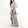 ADBG1186 American Darling Floral Tooled Leather Clear Bag -Western Stadium Tote