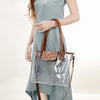 ADBG1186 American Darling Floral Tooled Leather Clear Bag -Western Stadium Tote