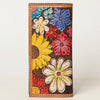 ADBGA429 American Darling Hand Tooled Floral Carved Leather Clutch Bag Western Wallet