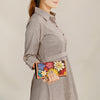 ADBGA429 American Darling Hand Tooled Floral Carved Leather Clutch Bag Western Wallet