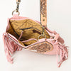 ADBGA431 American Darling Suede Fringe Hand Tooled Leather Large Cross body Bag