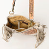 ADBGA431 American Darling Suede Fringe Hand Tooled Leather Large Cross body Bag