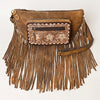 ADBGA435 Fanny Pack Genuine Western Leather Women Bag