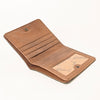 ADBG1248 American Darling Western Genuine Leather Crocodile Embossed Wallet Bag -Compact Women Handmade Wallet