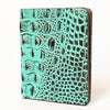 ADBG1248 American Darling Western Genuine Leather Crocodile Embossed Wallet Bag -Compact Women Handmade Wallet