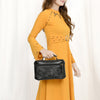 ADBG1251 American Darling Hand Tooled Leather Jewelry Case -Western Travel Bag