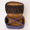 ADBG1251 American Darling Hand Tooled Leather Jewelry Case -Western Travel Bag