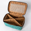ADBG1251 American Darling Hand Tooled Leather Jewelry Case -Western Travel Bag