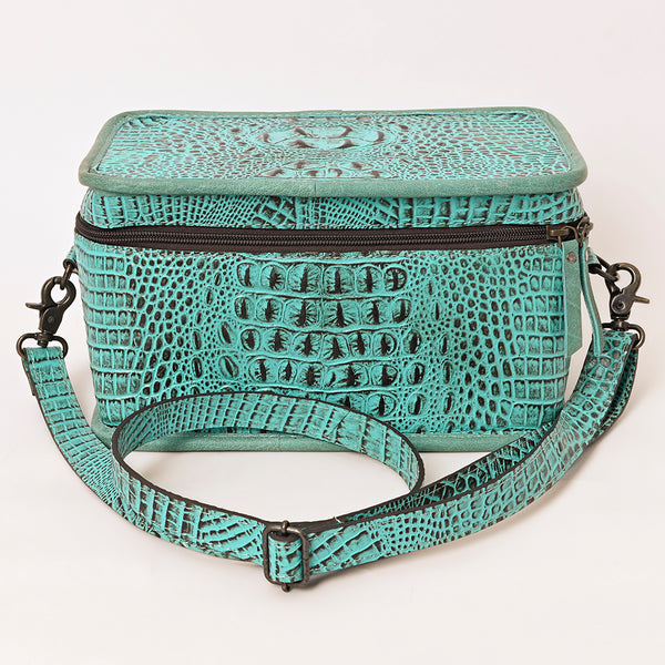 ADBG1252 American Darling Crocodile Embossed Jewelry Case -Western Travel Bag