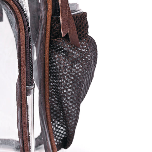 ADBG1285 American Darling Tooled Leather Clear Backpack -Western Stadium Bag