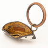 ADBG1287 American Darling Hair-on Cowhide Hand-Tooled Clutch Bag -O-Ring Western Wristlet