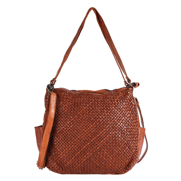 LC-NMBGM151 Hobo Genuine Leather women bag western Bag