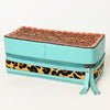 ADBGA453 American Darling Floral Tooled Leather Cowhide Jewelry Accessory Case