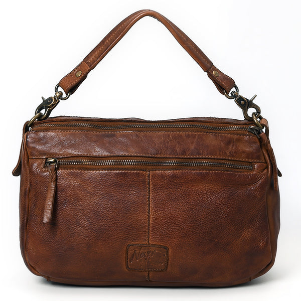 NMBGM161 Hobe Bucket Tooled Genuine Western Leather Women Bag