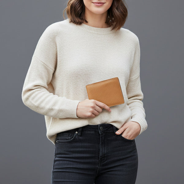 ADBGM395 Full-Grain Leather Bifold Wallet - American Darling