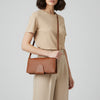 ADBGM393 Pebbled Leather Wristlet Clutch Crossbody - American Darling
