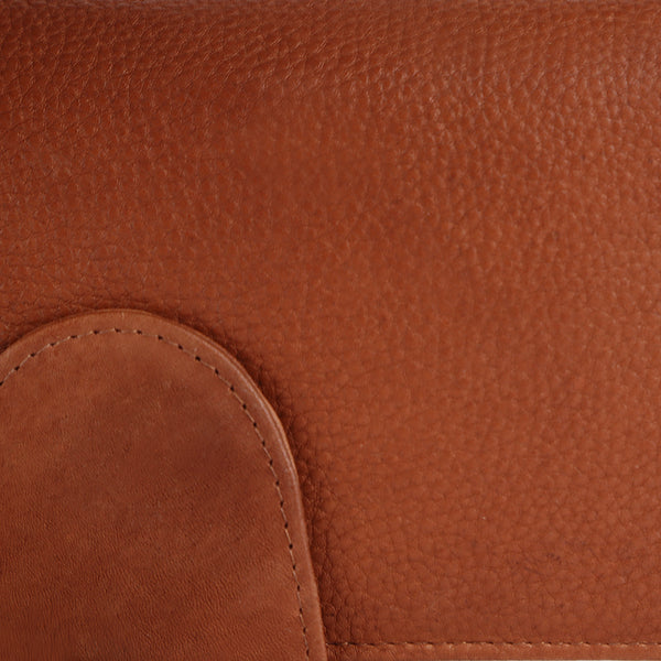 ADBGM393 Pebbled Leather Wristlet Clutch Crossbody - American Darling