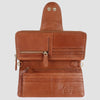 ADBGM393 Pebbled Leather Wristlet Clutch Crossbody - American Darling