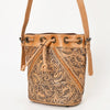 OHG101 Bucket Genuine Leather women bag western Bag