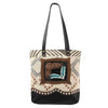 LC-OHV113 Tote Upcycled Canvas Ladies Bag