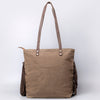OHV124 Tote Upcycled Canvas Ladies Bag