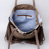 OHV124 Tote Upcycled Canvas Ladies Bag