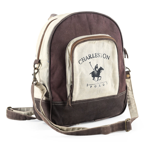 LC-OHV141Crossbody Upcycled Canvas Ladies Bag