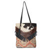 LC-OHV179Tote Upcycled Canvas Ladies Bag