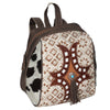 LC-OHV186Backpack Upcycled Canvas Ladies Bag