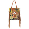 LC-OHV195Tote Upcycled Canvas Ladies Bag