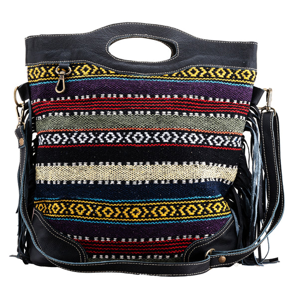 LC-OHV229 Clutch Upcycled Canvas Ladies Bag