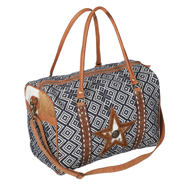 LC-OHV242 Weekender Upcycled Canvas Ladies Bag