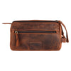 OHM111 Toiletry Genuine Leather women bag western Bag