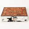 ADBGA460 American Darling Hair-On Cowhide Hand Tooled Leather Western Jewelry Case