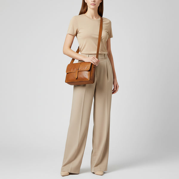 SWL124 Caldera - Full Grain Leather Cross Body