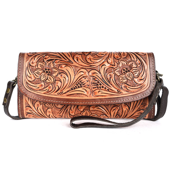 ADBGM360A Wristlet Genuine Western Leather Women Bag