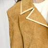 ADBZ053 American Darling Genuine Suede Blazer with Western Stitching