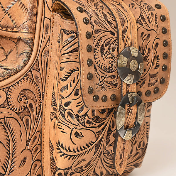 ADBG1304 American Darling Hand Tooled Leather Western Boot Cover Travel Case