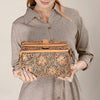 ADBG1312 American Darling Hand-Tooled Leather Jewelry Case -Western Vanity Bag