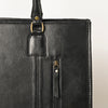 ADBGA464 American Darling Hand Woven Saddle Blanket & Leather Western Tote Bag
