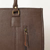 ADBGA464 American Darling Hand Woven Saddle Blanket & Leather Western Tote Bag