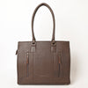 ADBGA464 American Darling Hand Woven Saddle Blanket & Leather Western Tote Bag