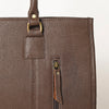 ADBGA464 American Darling Hand Woven Saddle Blanket & Leather Western Tote Bag
