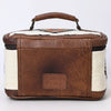 ADBG1320 American Darling Hand-Woven Saddle Blanket & Genuine Leather Western Jewelry Case
