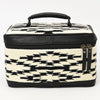 ADBG1320 American Darling Hand-Woven Saddle Blanket & Genuine Leather Western Jewelry Case
