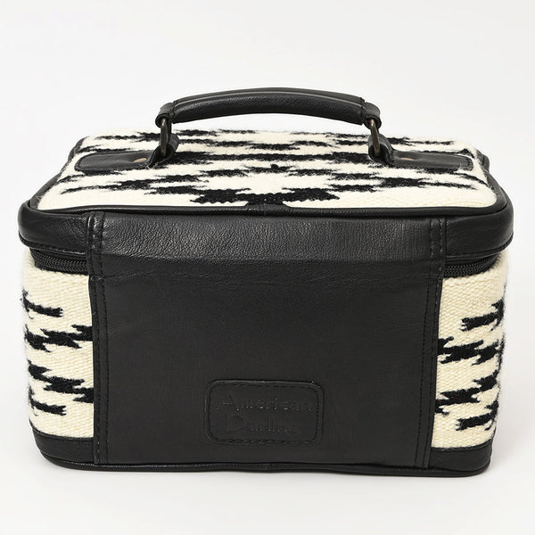 ADBG1320 American Darling Hand-Woven Saddle Blanket & Genuine Leather Western Jewelry Case